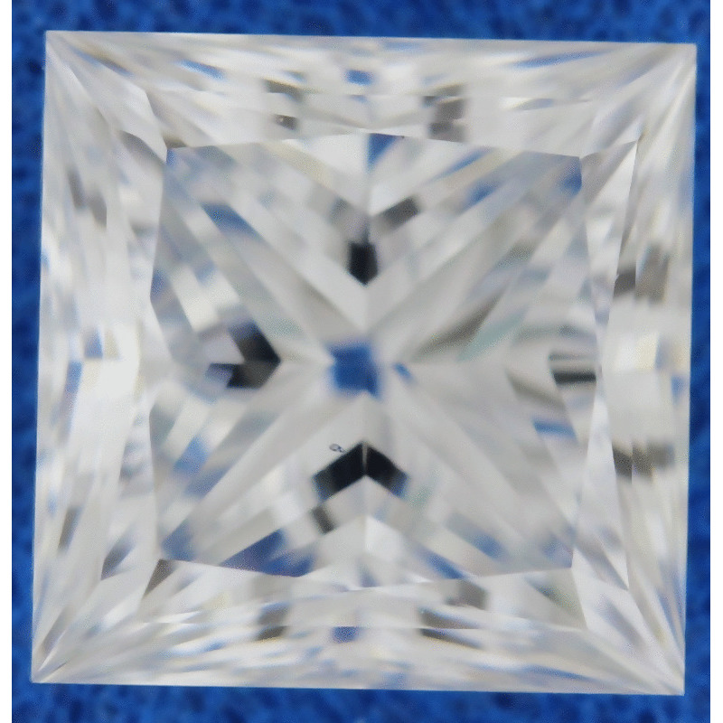 0.91 Carat Princess Loose Diamond, I, VS1, Super Ideal, GIA Certified | Thumbnail