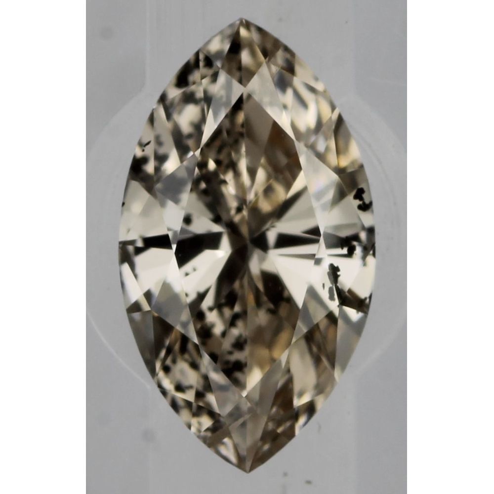 0.23 Carat Marquise Loose Diamond, Fancy Pink-Brown, I1, Ideal, GIA Certified | Thumbnail