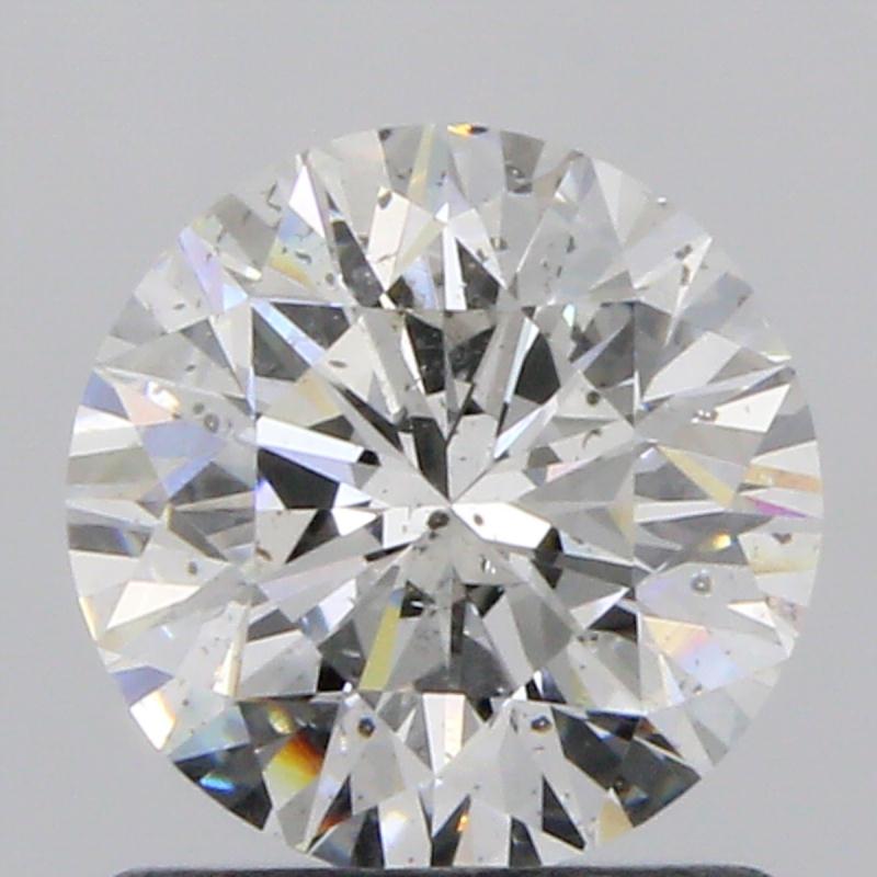 0.92 Carat Round Loose Diamond, F, SI2, Good, GIA Certified