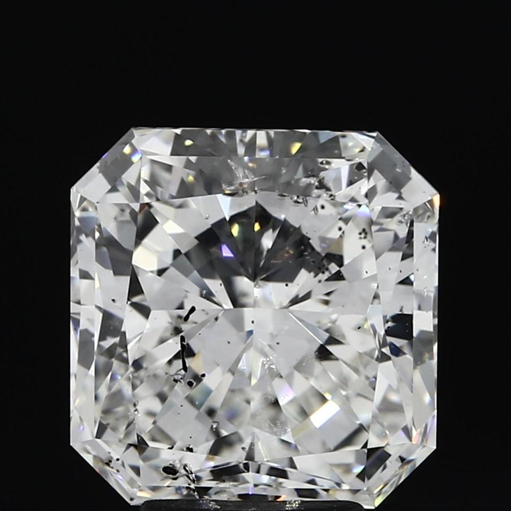 5.05 Carat Radiant Loose Diamond, H, SI2, Super Ideal, GIA Certified