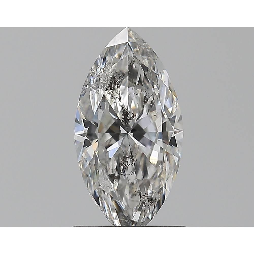 1.00 Carat Marquise Loose Diamond, G, SI2, Ideal, HRD Certified | Thumbnail