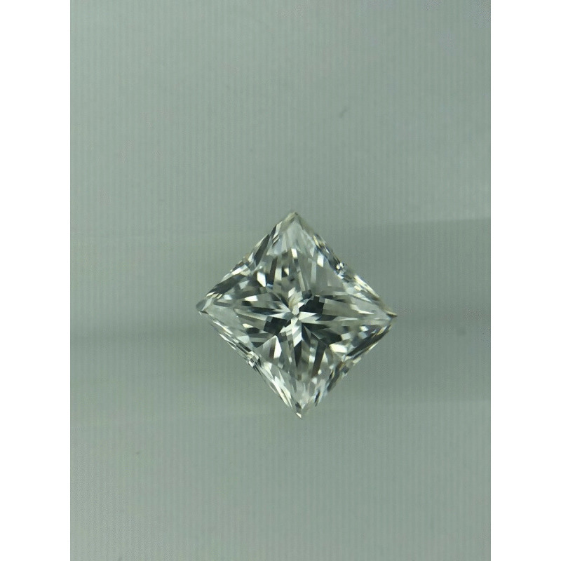 0.71 Carat Princess Loose Diamond, H, I1, Good, GIA Certified