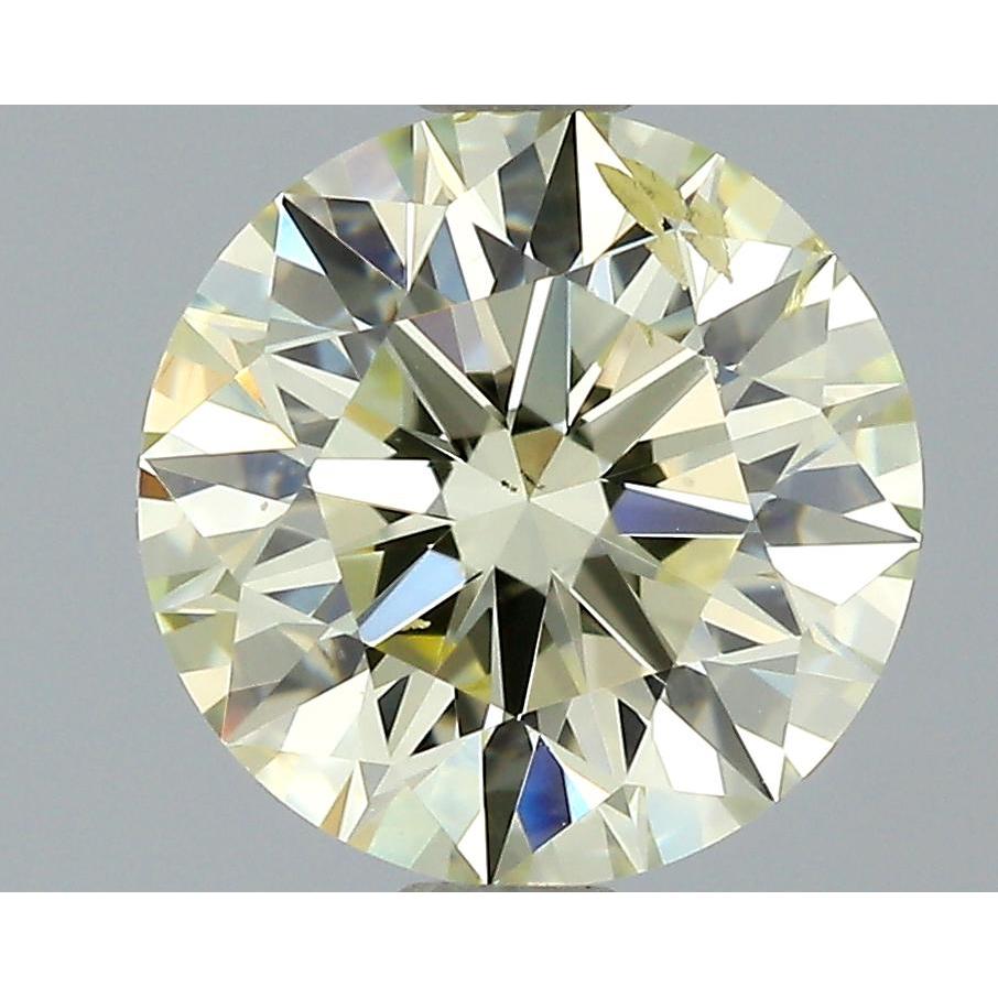 1.01 Carat Round Loose Diamond, Q-R, SI2, Super Ideal, GIA Certified | Thumbnail