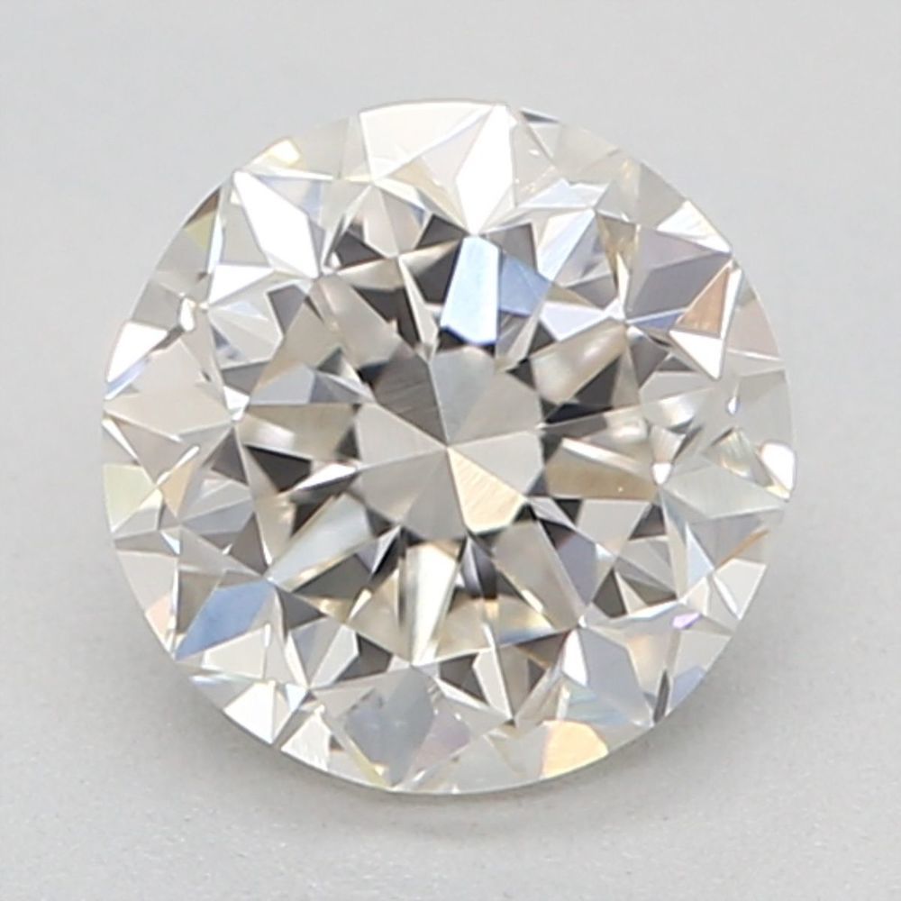 0.51 Carat Round Loose Diamond, I, VVS2, Good, GIA Certified | Thumbnail