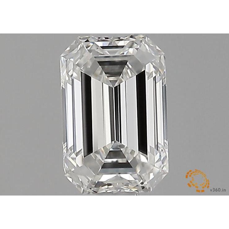 1.03 Carat Emerald Loose Diamond, H, VVS2, Super Ideal, GIA Certified