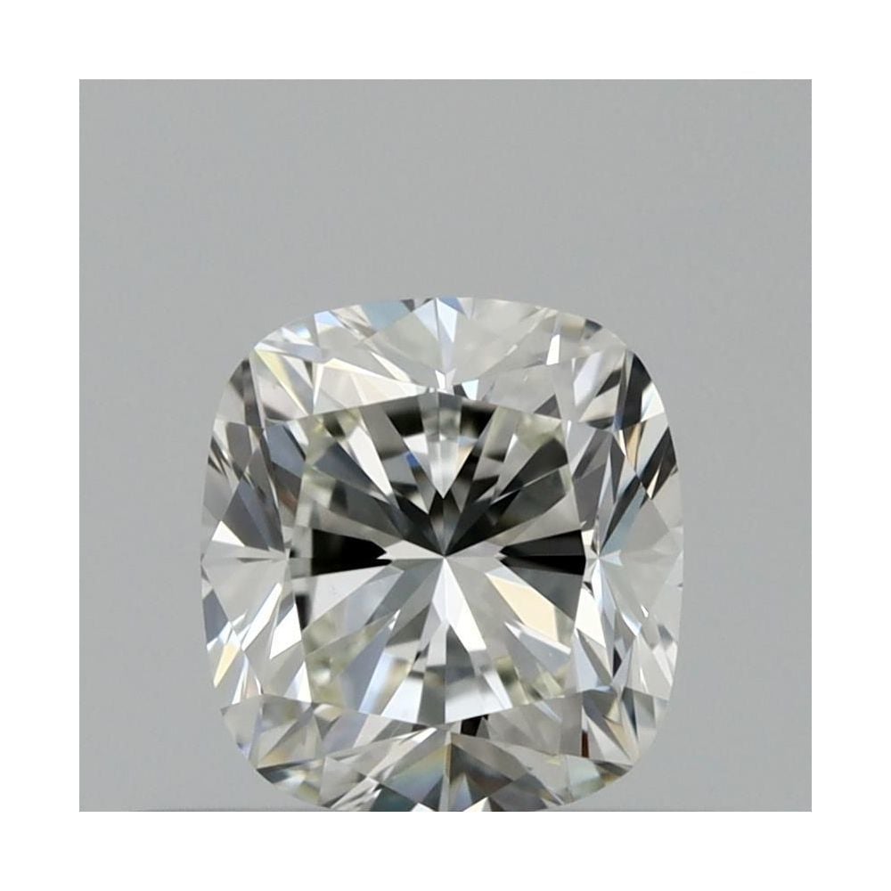 0.50 Carat Cushion Loose Diamond, J, VS1, Ideal, GIA Certified