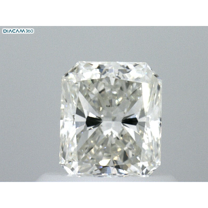 0.74 Carat Radiant Loose Diamond, H, VS1, Ideal, GIA Certified | Thumbnail