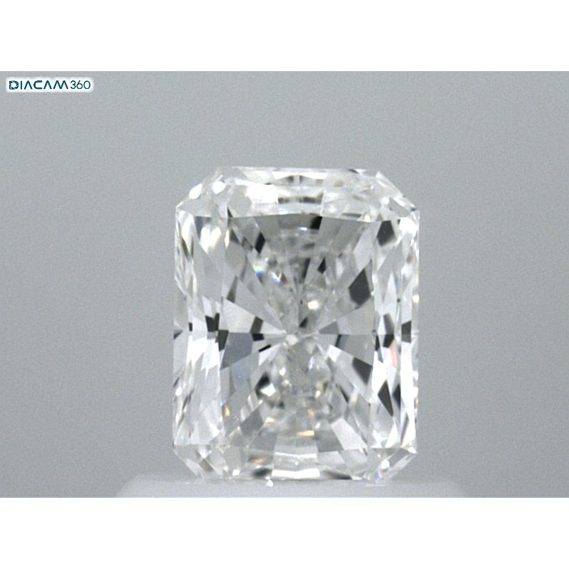 0.71 Carat Radiant Loose Diamond, D, VVS2, Very Good, GIA Certified