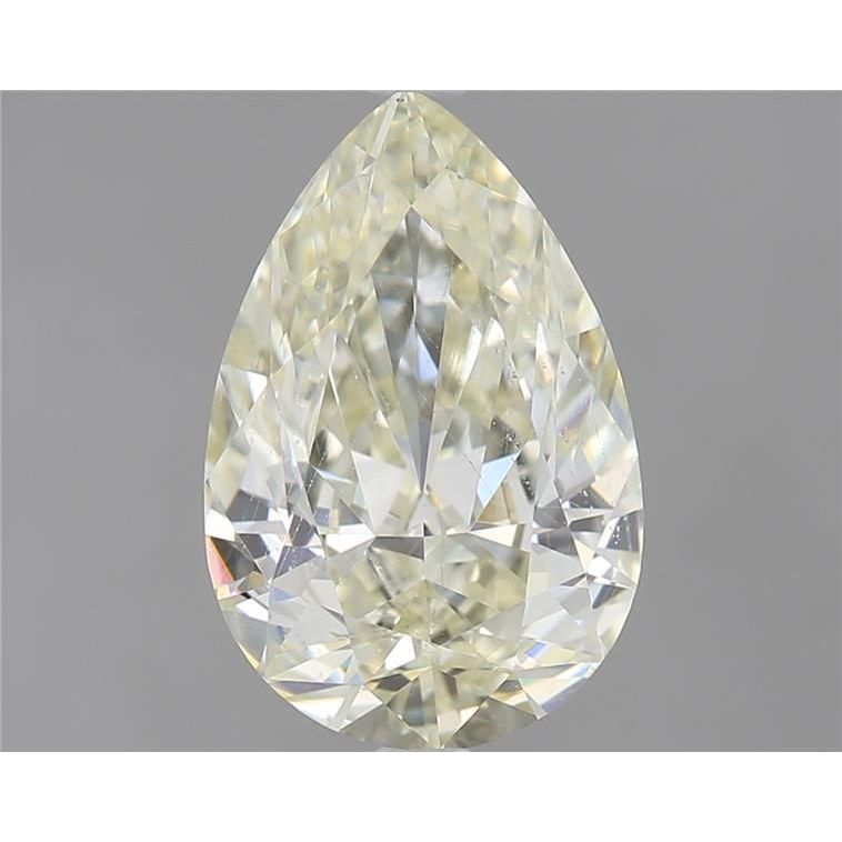 1.51 Carat Pear Loose Diamond, N, SI2, Ideal, GIA Certified