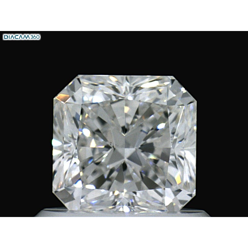 0.85 Carat Radiant Loose Diamond, D, VS2, Super Ideal, GIA Certified | Thumbnail