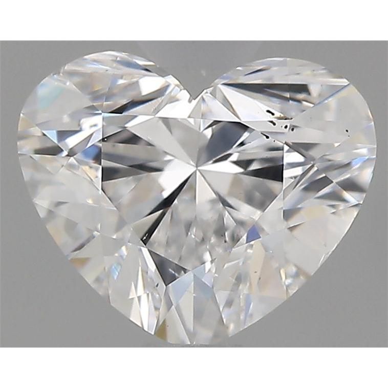1.00 Carat Heart Loose Diamond, D, VS2, Excellent, GIA Certified