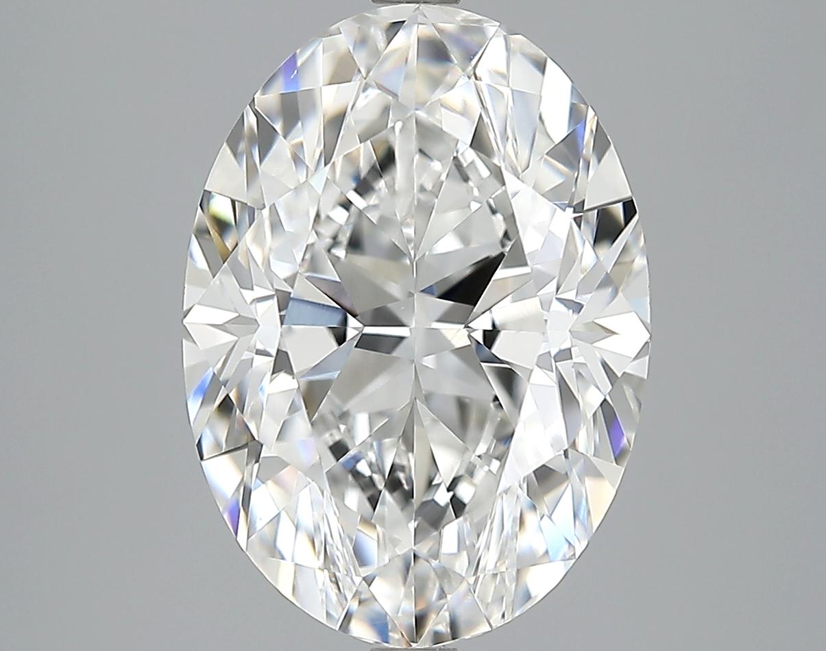 5.01 Carat Oval Loose Diamond, F, VS1, Super Ideal, GIA Certified