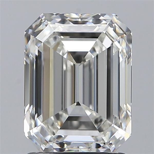 2.01 Carat Emerald Loose Diamond, I, IF, Ideal, GIA Certified
