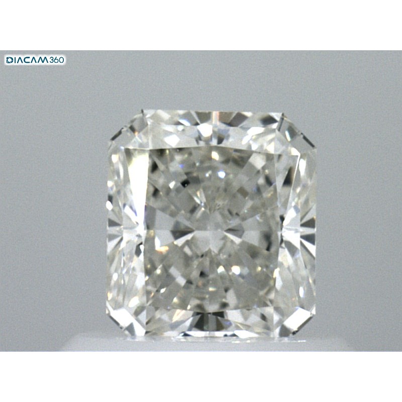 0.74 Carat Radiant Loose Diamond, I, VS2, Super Ideal, GIA Certified | Thumbnail