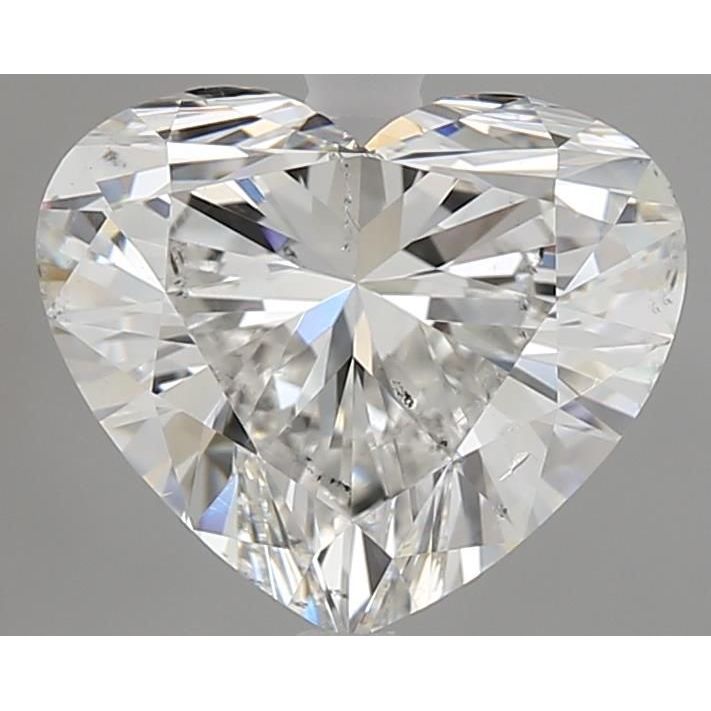 2.50 Carat Heart Loose Diamond, G, SI1, Super Ideal, GIA Certified