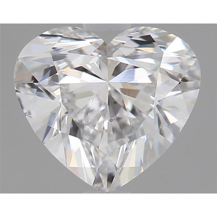 0.90 Carat Heart Loose Diamond, D, SI1, Ideal, GIA Certified