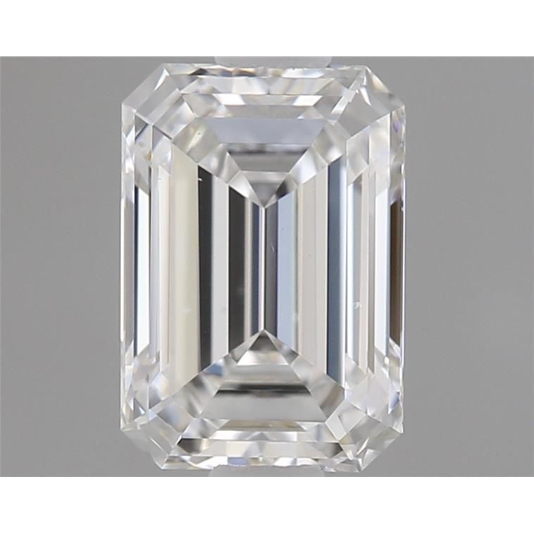 0.58 Carat Emerald Loose Diamond, F, VS2, Super Ideal, GIA Certified