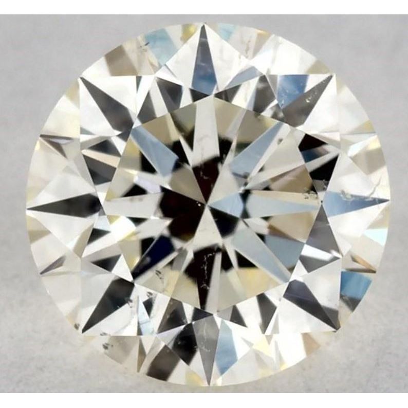 0.41 Carat Round Loose Diamond, N, SI1, Super Ideal, GIA Certified