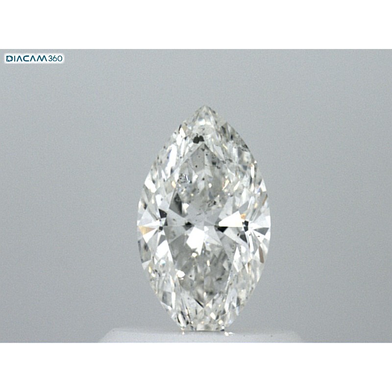 0.55 Carat Marquise Loose Diamond, G, SI2, Ideal, GIA Certified | Thumbnail