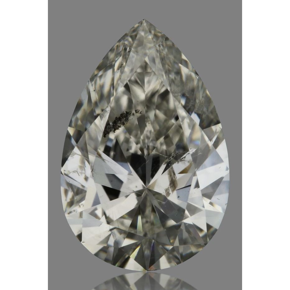 1.00 Carat Pear Loose Diamond, I, I1, Ideal, GIA Certified