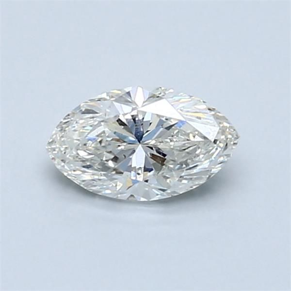 0.50 Carat Marquise Loose Diamond, I, SI1, Very Good, GIA Certified | Thumbnail