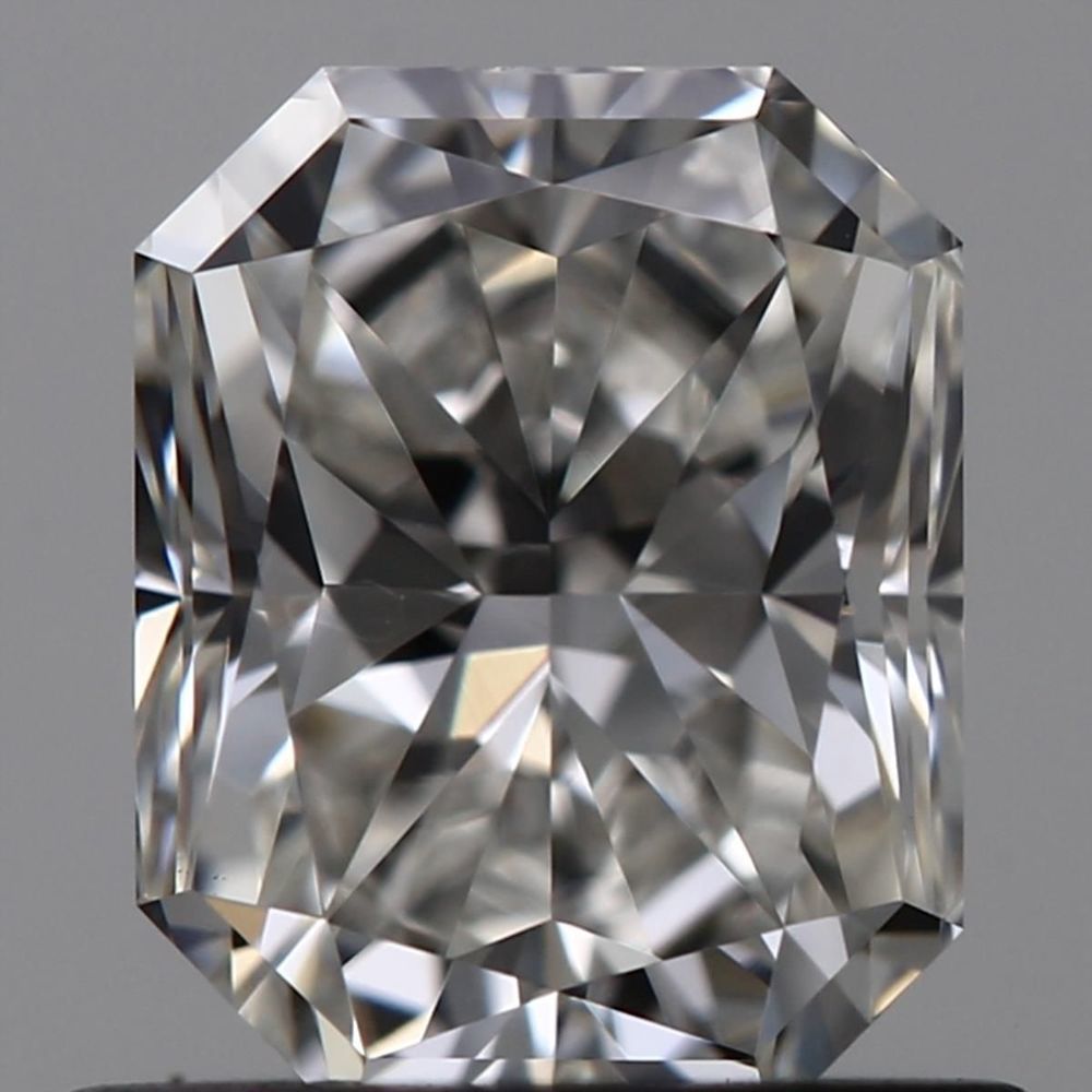 0.81 Carat Radiant Loose Diamond, H, VVS2, Excellent, GIA Certified | Thumbnail
