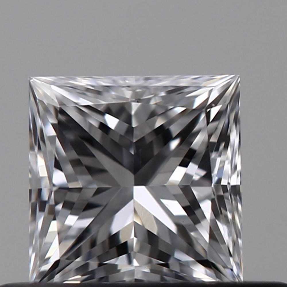 0.40 Carat Princess Loose Diamond, D, VS1, Excellent, GIA Certified | Thumbnail