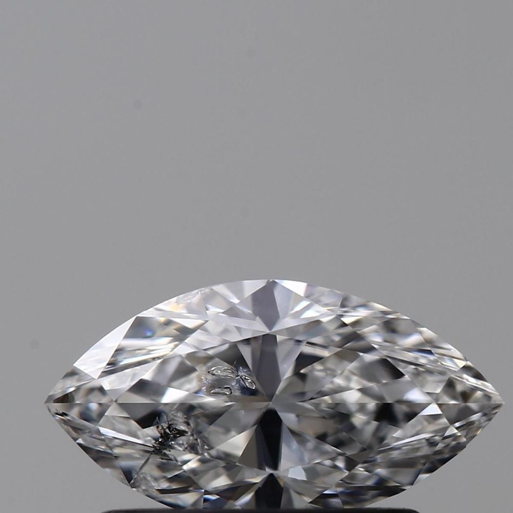 0.54 Carat Marquise Loose Diamond, E, I2, Ideal, GIA Certified