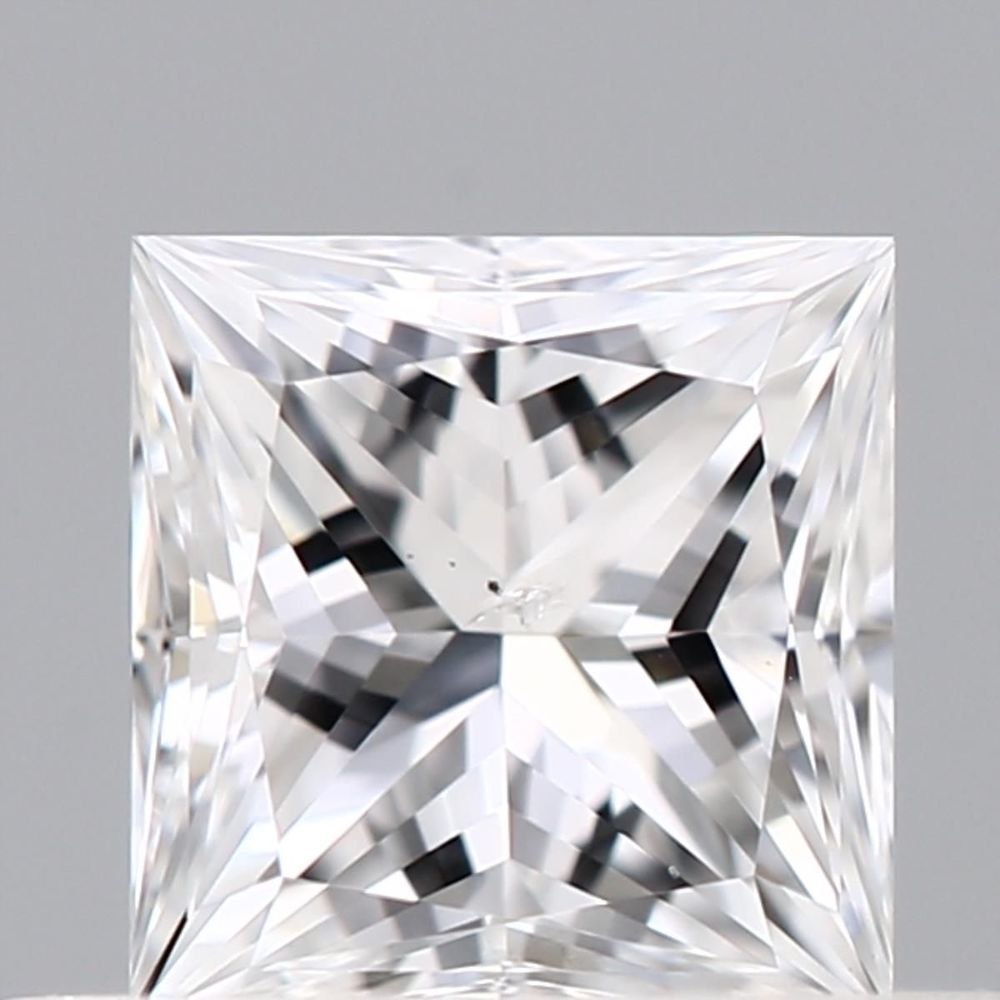 0.36 Carat Princess Loose Diamond, D, SI2, Super Ideal, GIA Certified | Thumbnail