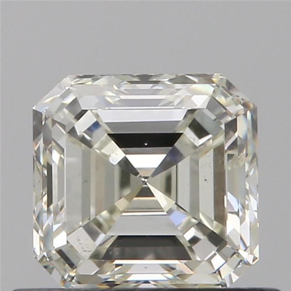 0.53 Carat Asscher Loose Diamond, L, SI1, Ideal, GIA Certified