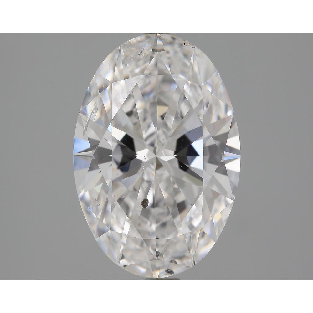 3.02 Carat Oval Loose Diamond, D, SI2, Ideal, GIA Certified | Thumbnail