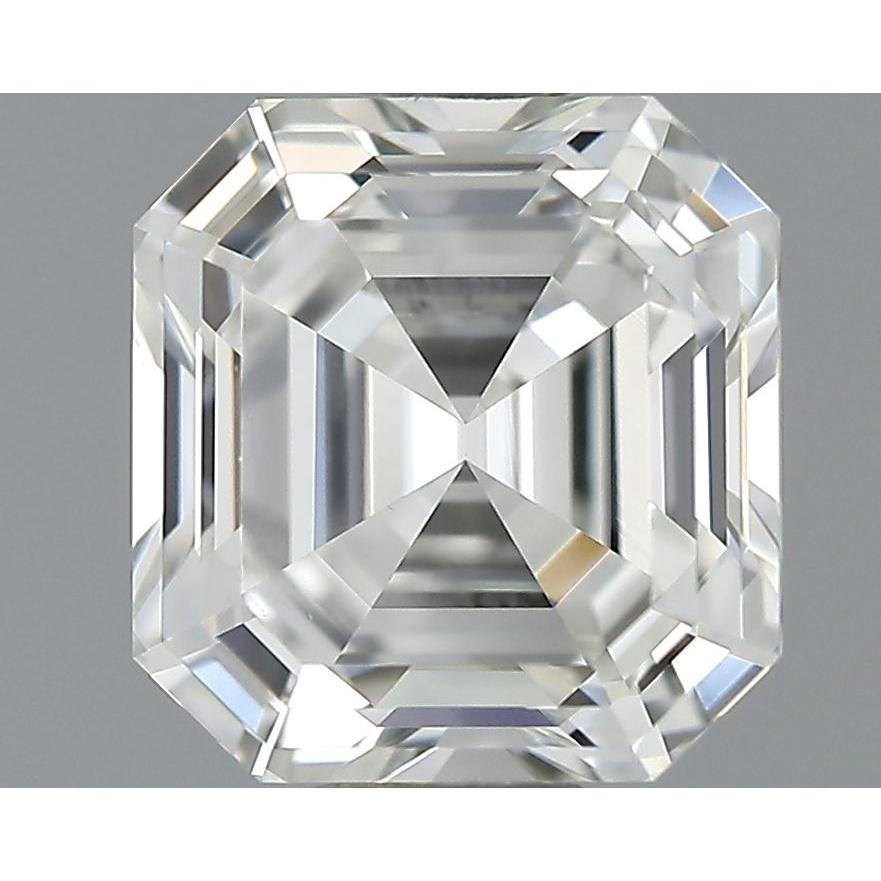 1.05 Carat Asscher Loose Diamond, H, VVS1, Super Ideal, GIA Certified