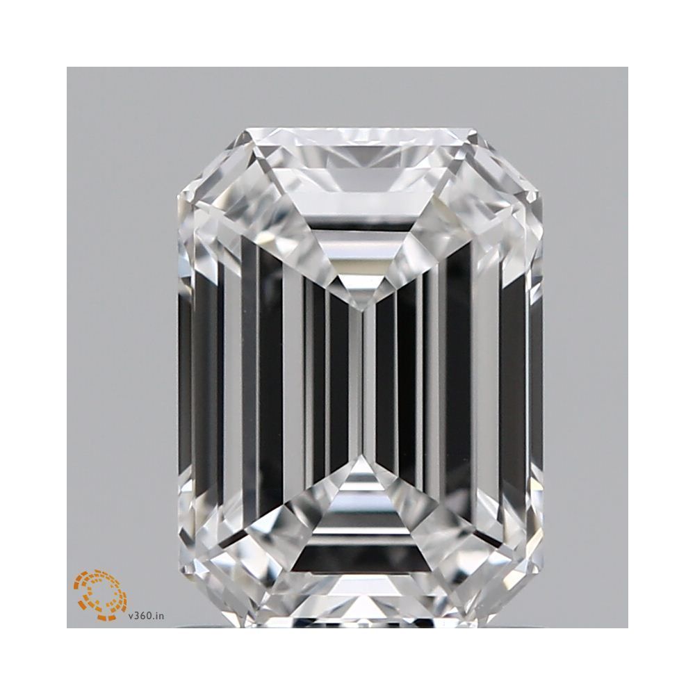 1.01 Carat Emerald Loose Diamond, D, VVS2, Super Ideal, GIA Certified
