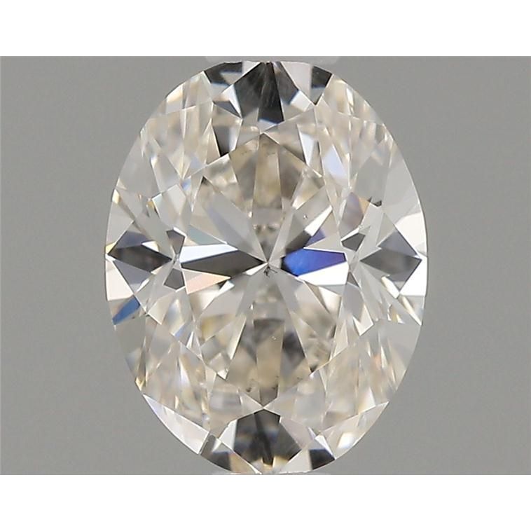 0.70 Carat Oval Loose Diamond, H, VS2, Excellent, GIA Certified