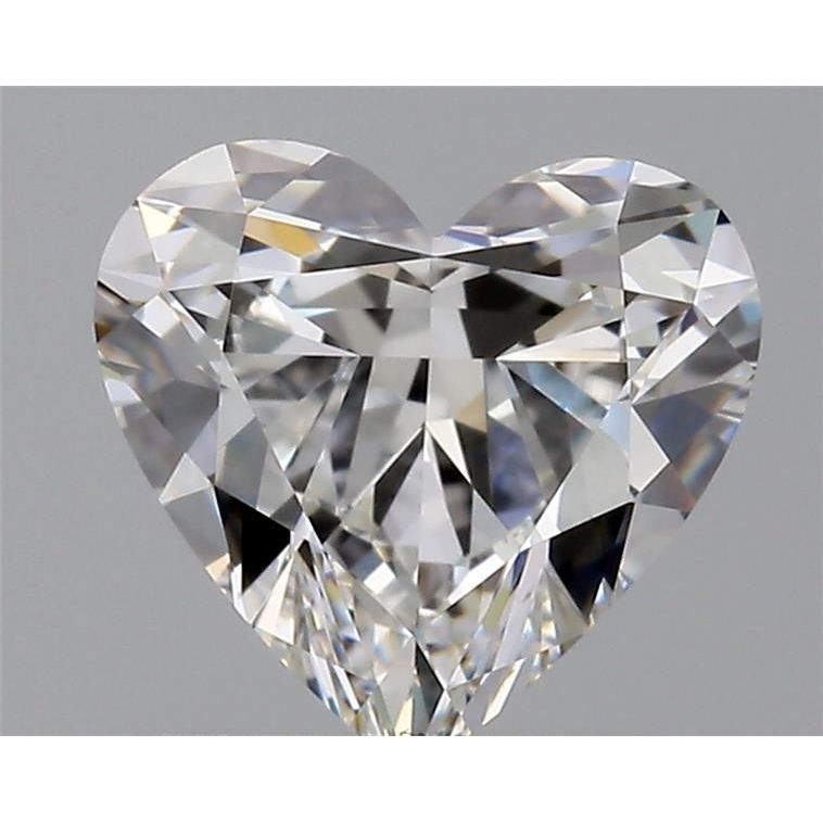 1.02 Carat Heart Loose Diamond, E, IF, Ideal, GIA Certified