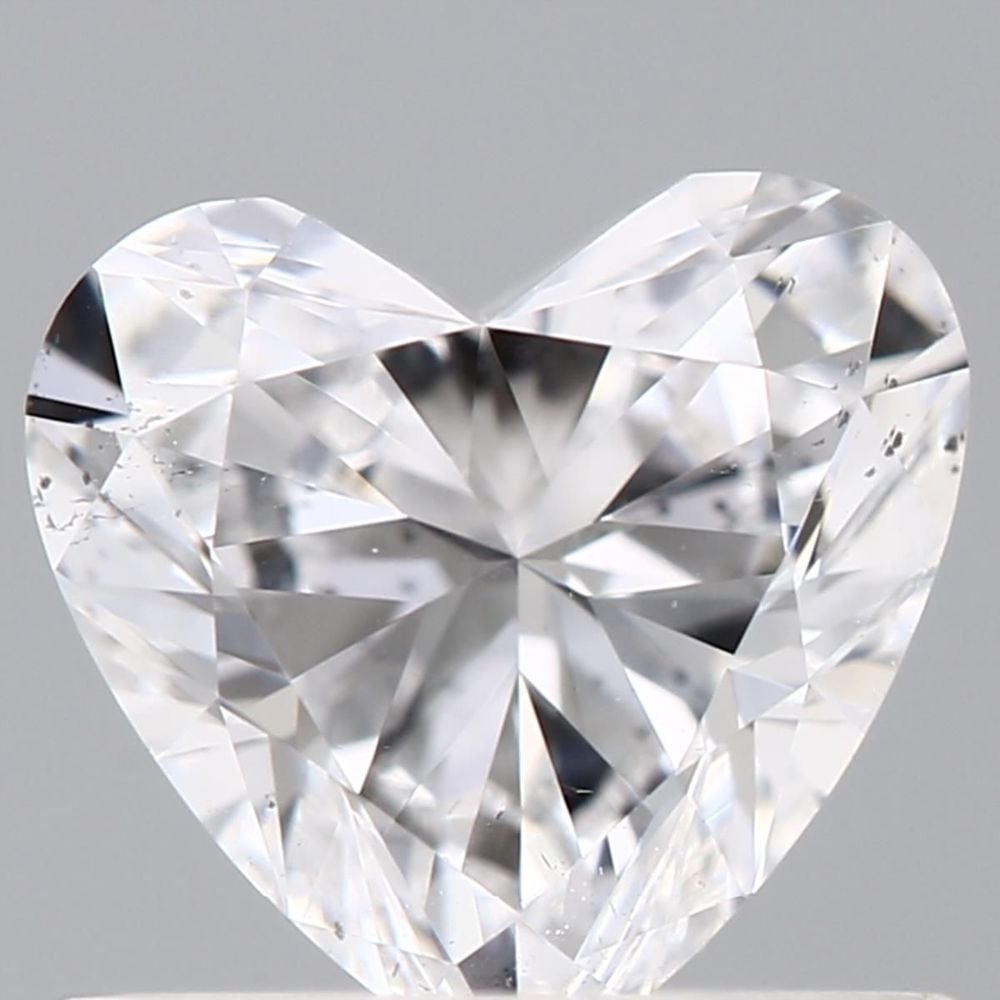 0.58 Carat Heart Loose Diamond, D, SI1, Ideal, GIA Certified | Thumbnail