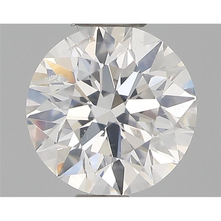 0.40 Carat Round Loose Diamond, E, I1, Super Ideal, GIA Certified