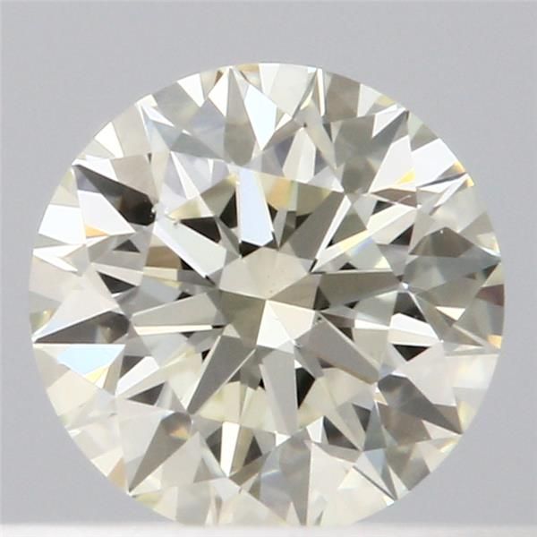 0.32 Carat Round Loose Diamond, N, VS2, Super Ideal, GIA Certified