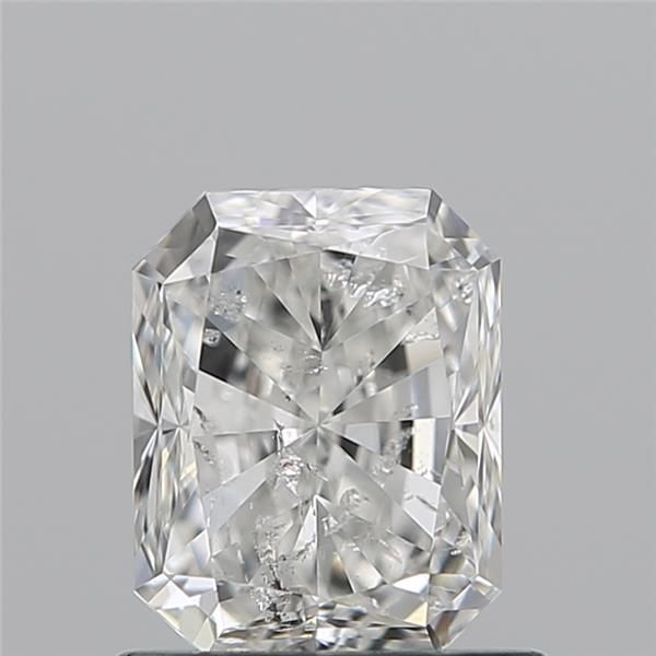 0.90 Carat Radiant Loose Diamond, H, I2, Ideal, GIA Certified