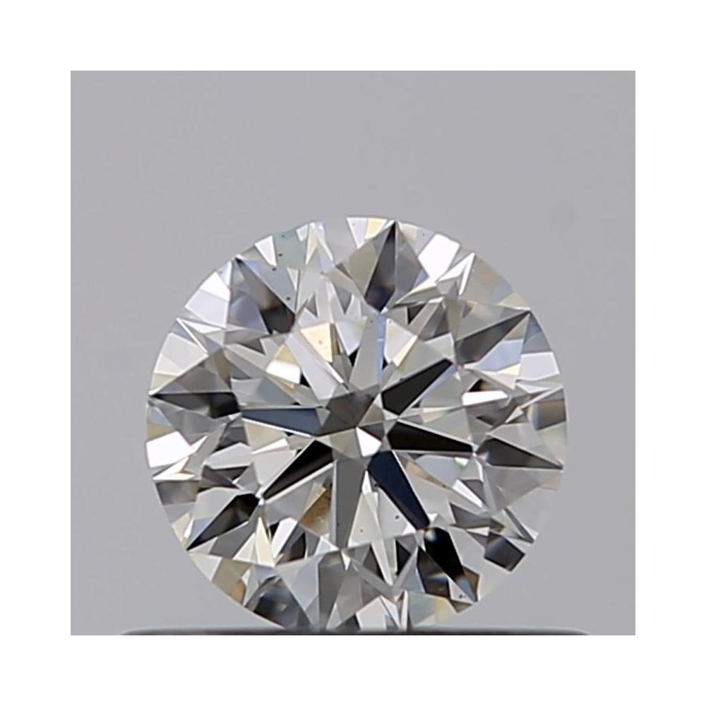 0.45 Carat Round Loose Diamond, H, VS1, Super Ideal, GIA Certified | Thumbnail