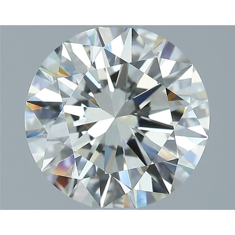 1.61 Carat Round Loose Diamond, K, VVS2, Ideal, GIA Certified | Thumbnail