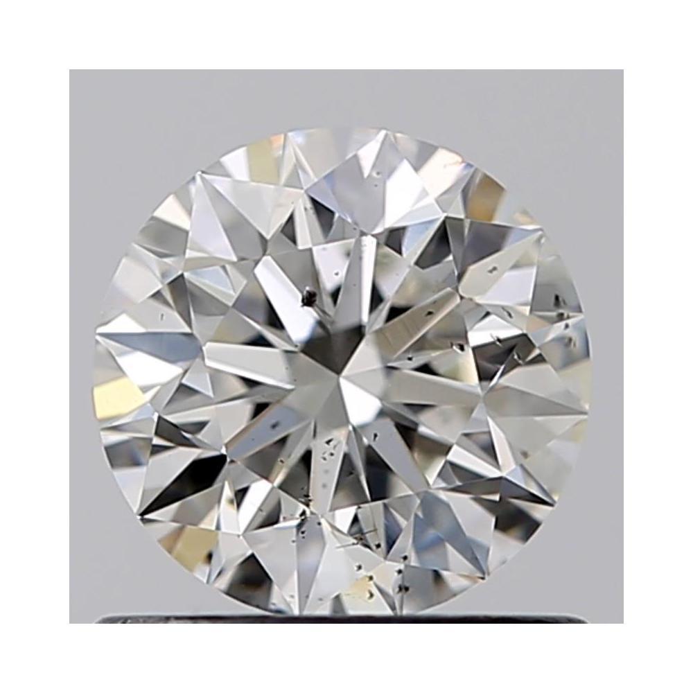 0.70 Carat Round Loose Diamond, G, SI2, Super Ideal, GIA Certified | Thumbnail