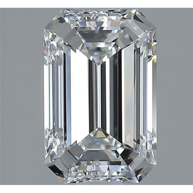 1.50 Carat Emerald Loose Diamond, F, VS1, Super Ideal, GIA Certified | Thumbnail