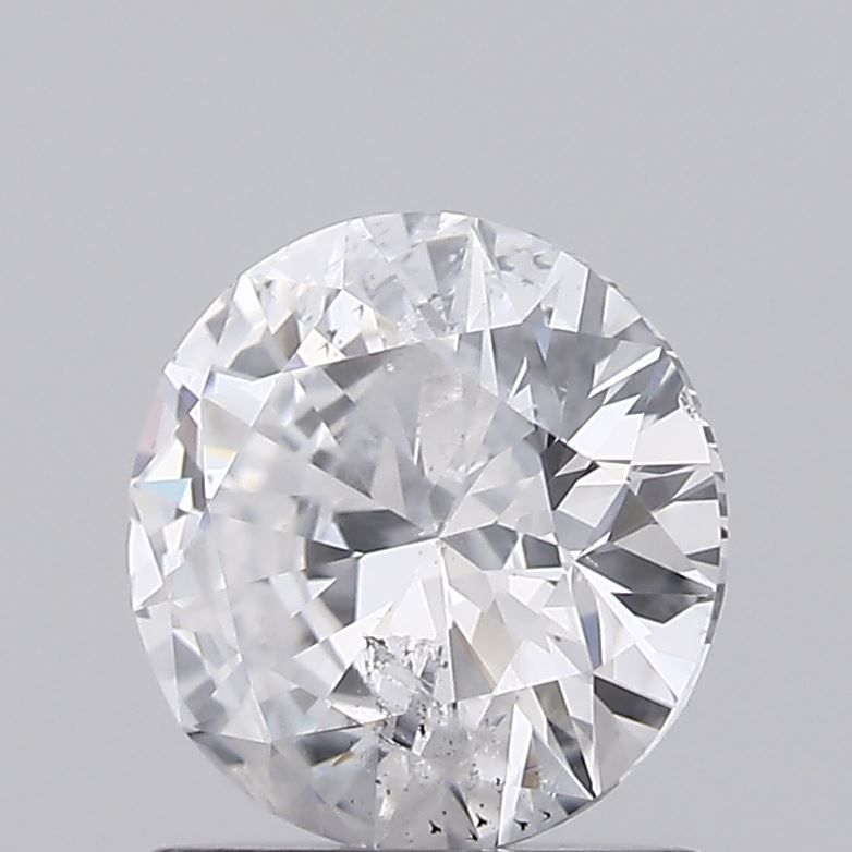 1.00 Carat Round Loose Diamond, D, I2, Good, GIA Certified | Thumbnail