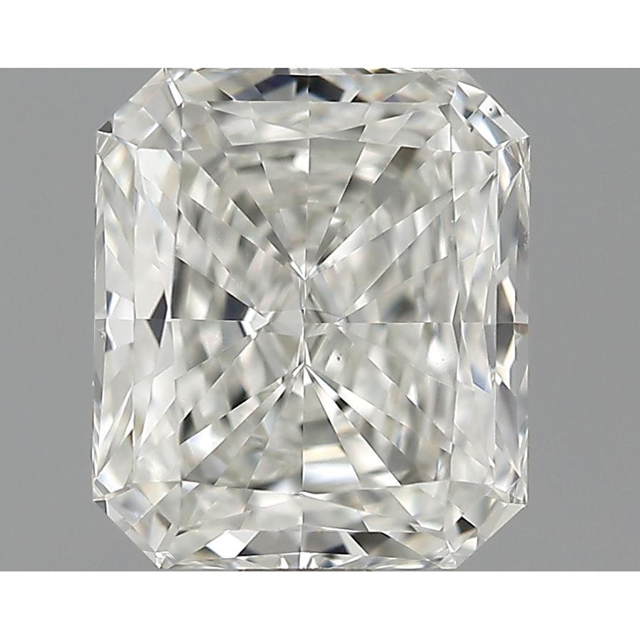 1.05 Carat Radiant Loose Diamond, H, VS1, Excellent, GIA Certified