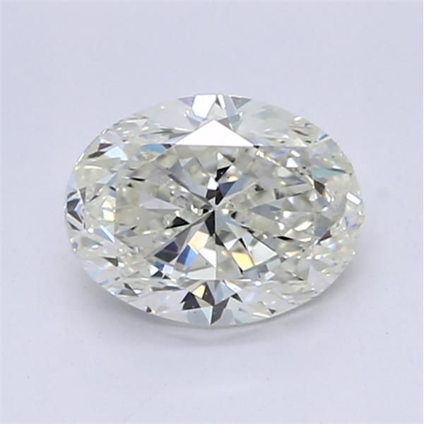 1.00 Carat Oval Loose Diamond, J, VS1, Ideal, GIA Certified