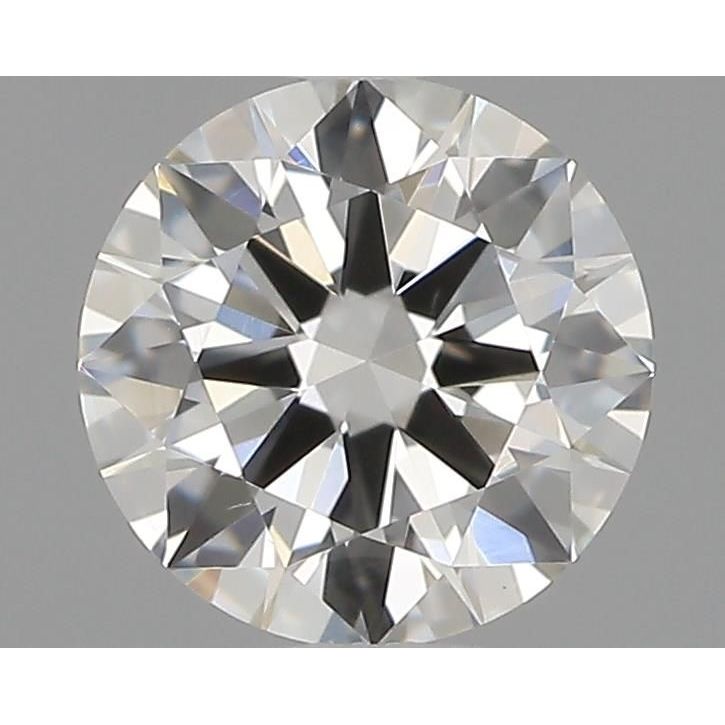 0.37 Carat Round Loose Diamond, H, VS1, Ideal, GIA Certified | Thumbnail