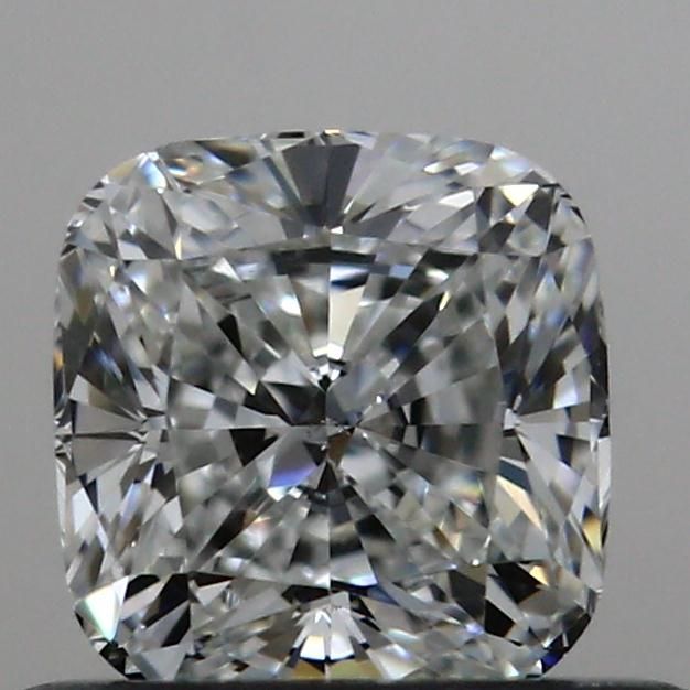 0.52 Carat Cushion Loose Diamond, F, VS2, Super Ideal, GIA Certified | Thumbnail