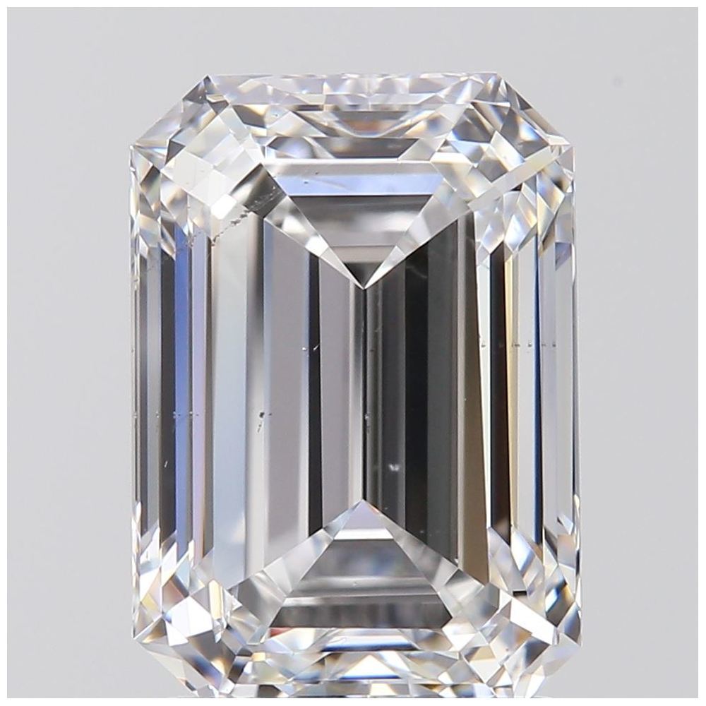 2.00 Carat Emerald Loose Diamond, D, SI1, Ideal, GIA Certified | Thumbnail