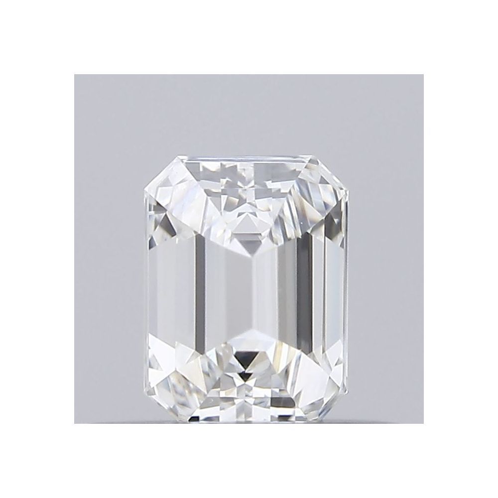 0.23 Carat Emerald Loose Diamond, F, VS2, Very Good, GIA Certified | Thumbnail